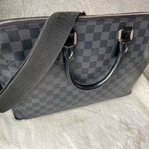 Men’s Bag Louis Vuitton Damier Graphite Laptop Bag - Picture 3 of 15